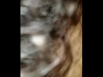 негритянка получает киску до оргазма, а потом сосет член до кончи