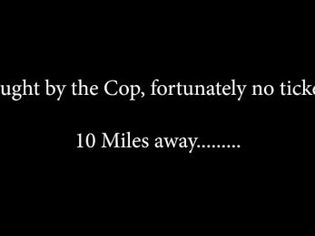 Трахни фаркоп, тормоз и снаряжение (пойманный полицейским, отметка времени 04:53)