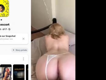 Grosse Pute Fran&ccedil;aise Qui Baise Sur Snapchat