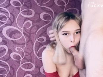 18-летний подросток и пульсирующая сперма в горле