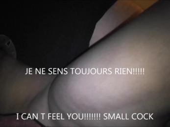 ЖЕНЩИНА НЕБОЛЬШОГО УМЕНЬШЕНИЯ ПЕНИСА НЕ МОЖЕТ БЫТЬ ЧУВСТВОВАТЬ НЕБОЛЬШОЙ ПЕТУШОЙ GF ПРЕДПОЧИТАЕТ, ЧТОБЫ ЛЮБОВЬ ПЫТАЛСЯ, ЕГО ПЕТУМ СЛИШКОМ МАЛЕНЬКОЕ УНИЖЕНИЕ