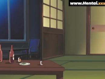 Горячая роговой домохозяйка брызгает молоко из ее сиськи - Hentai.xxx