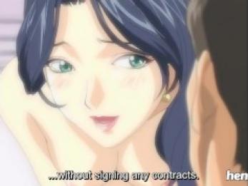 Грудастая шлюшка делает минет советнику по безопасности и включает его помощника